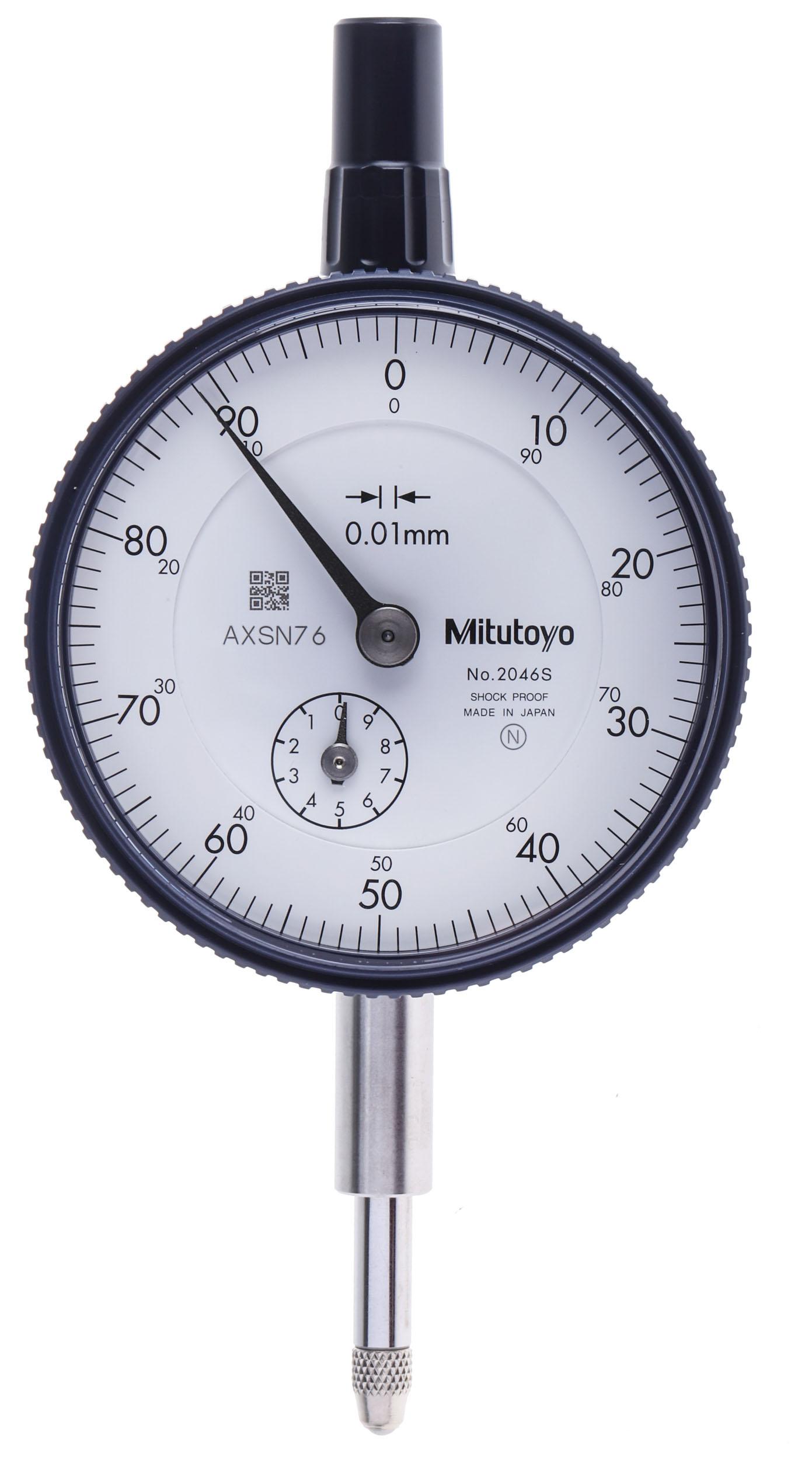 Mitutoyo Metrisch Messuhr -10 → +10 mm / ±12 μm, Auflösung 0,01 mm