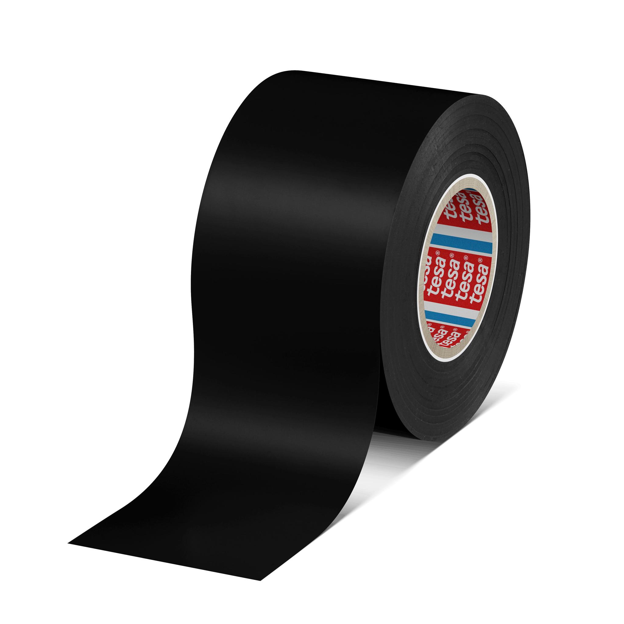 Produktfoto 1 von Tesa Isolierband, PVC Schwarz, 0.13mm x 50mm x 33m