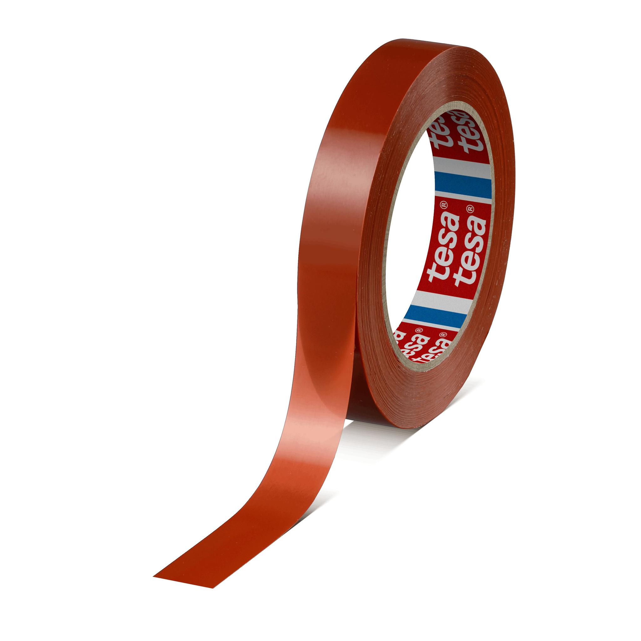 Produktfoto 1 von Tesa 4287 Paketband, PP, Orange, Stärke 79μm, 19mm x 66m