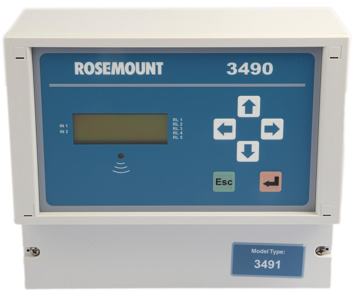 Rosemount Niveauregler Wandmontage, U Sonde = 230/115Vac selectable