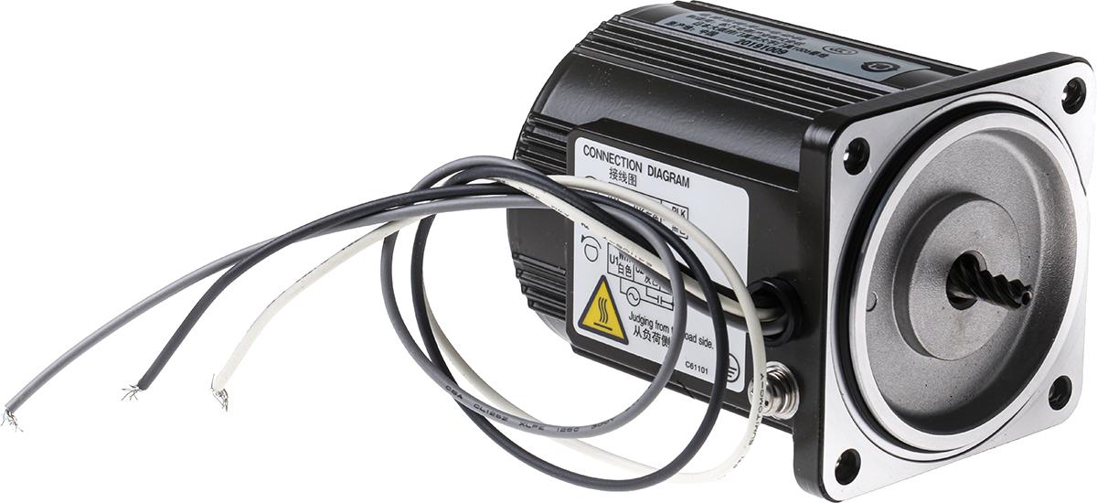 Produktfoto 1 von Panasonic M61, 1-Phasen 4-Pol Wechselstrommotor Umschaltbar, 6 W 1250 U/min @ 230 V