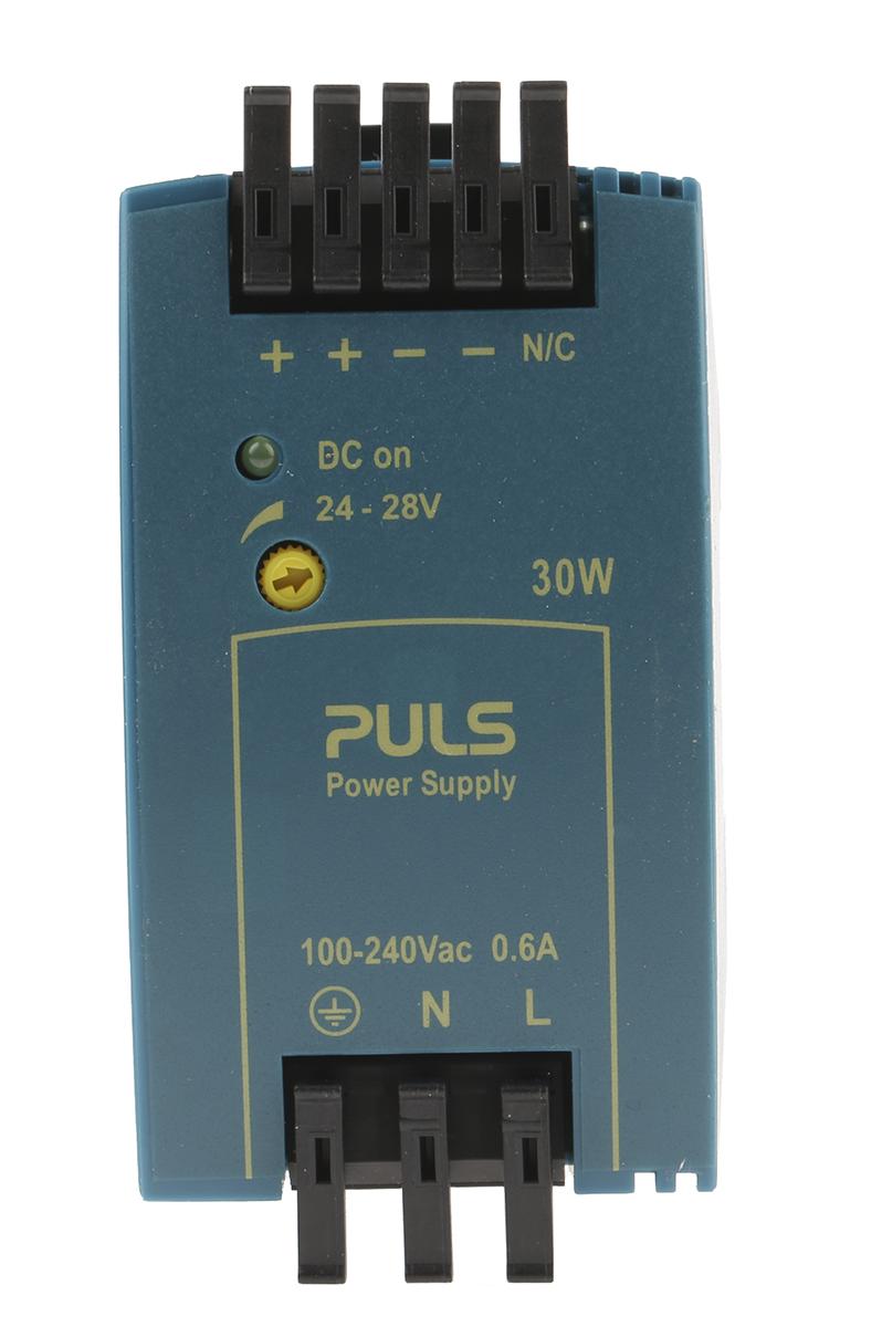 Produktfoto 1 von PULS MiniLine MLY Switch-Mode DIN-Schienen Netzteil 30W, 100 → 240V ac, 24V dc / 1.3A