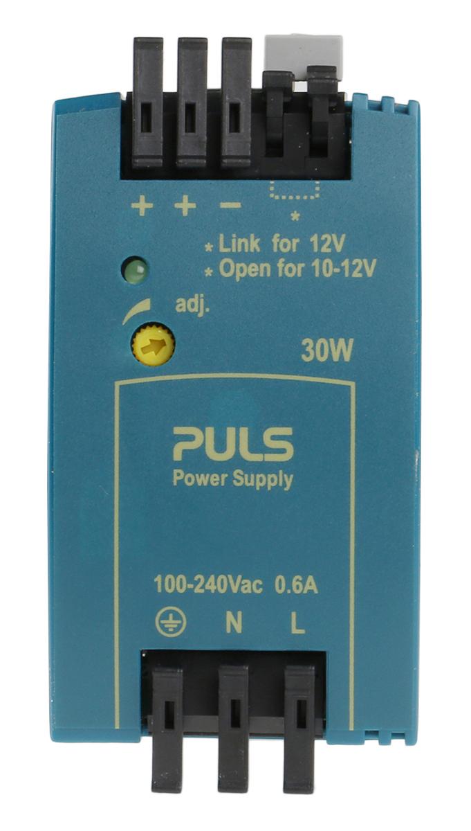 Produktfoto 1 von PULS MiniLine MLY Switch-Mode DIN-Schienen Netzteil 30W, 100 → 240V ac, 12V dc / 3A