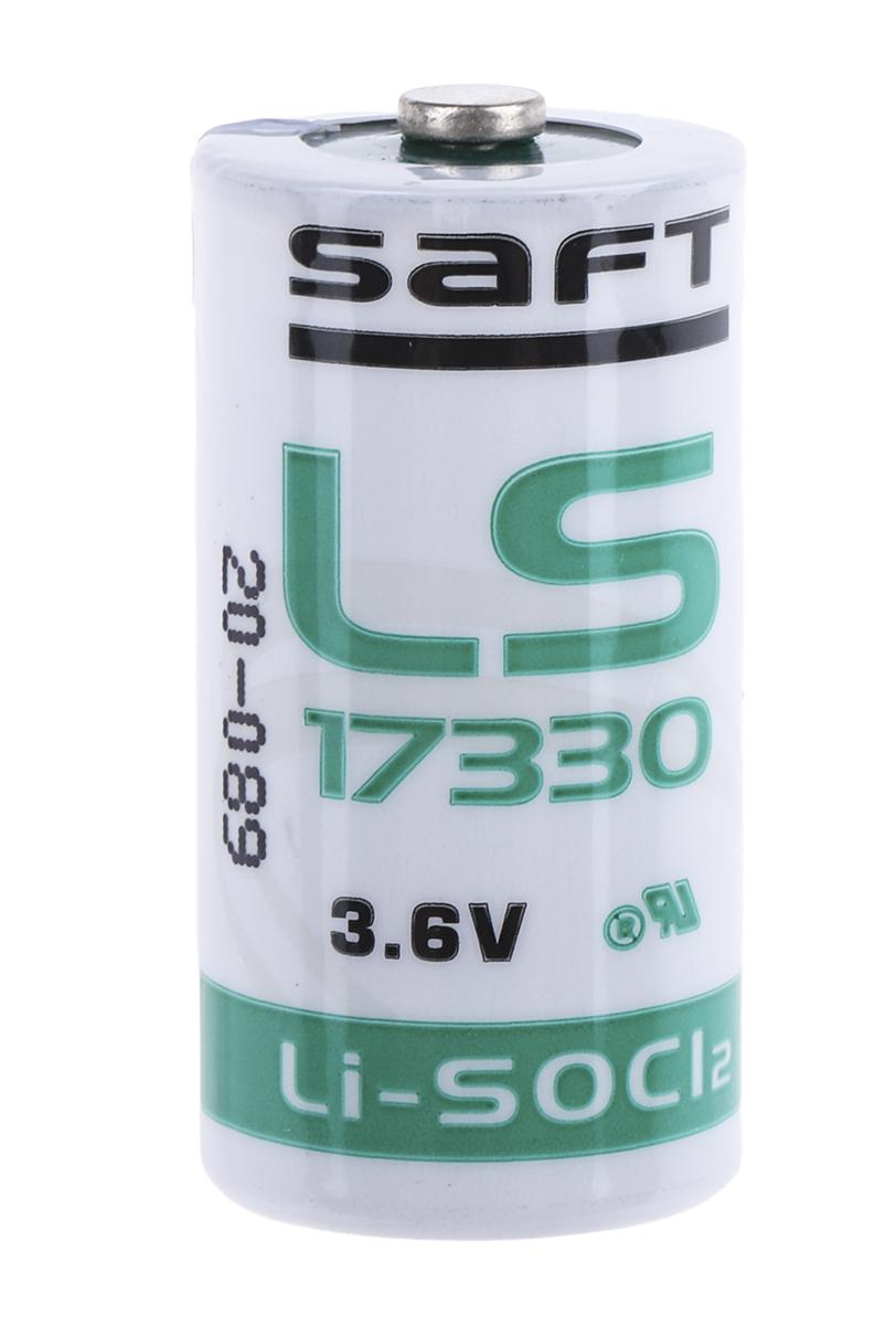 Produktfoto 1 von Saft Batterie, 3.6V / 2.1Ah Li-Thionylchlorid, Standard 33.4 x 16.5mm