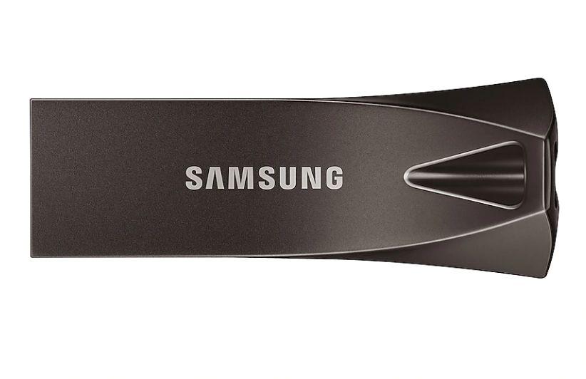 Produktfoto 1 von Samsung V-NAND, USB-Flash-Laufwerk, 256 GB, USB 3.1, Keine Verschlüsselung, Bar Plus, Industrieausführung, 140-2 Level 3