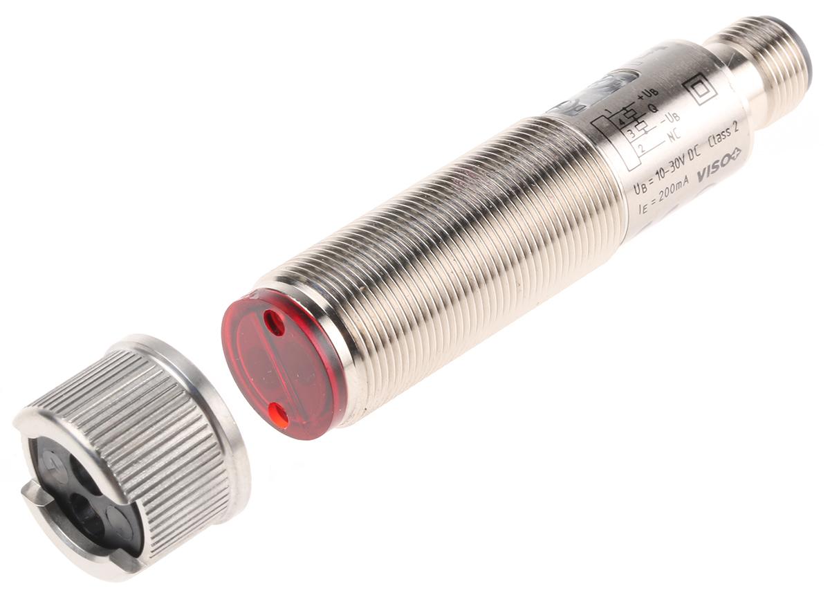 Produktfoto 1 von Pepperl + Fuchs Push/Pull LWL-Sensor 300 mm 500 Hz 4-polig M12 1 ms Rote LED, 10 → 30 Vdc