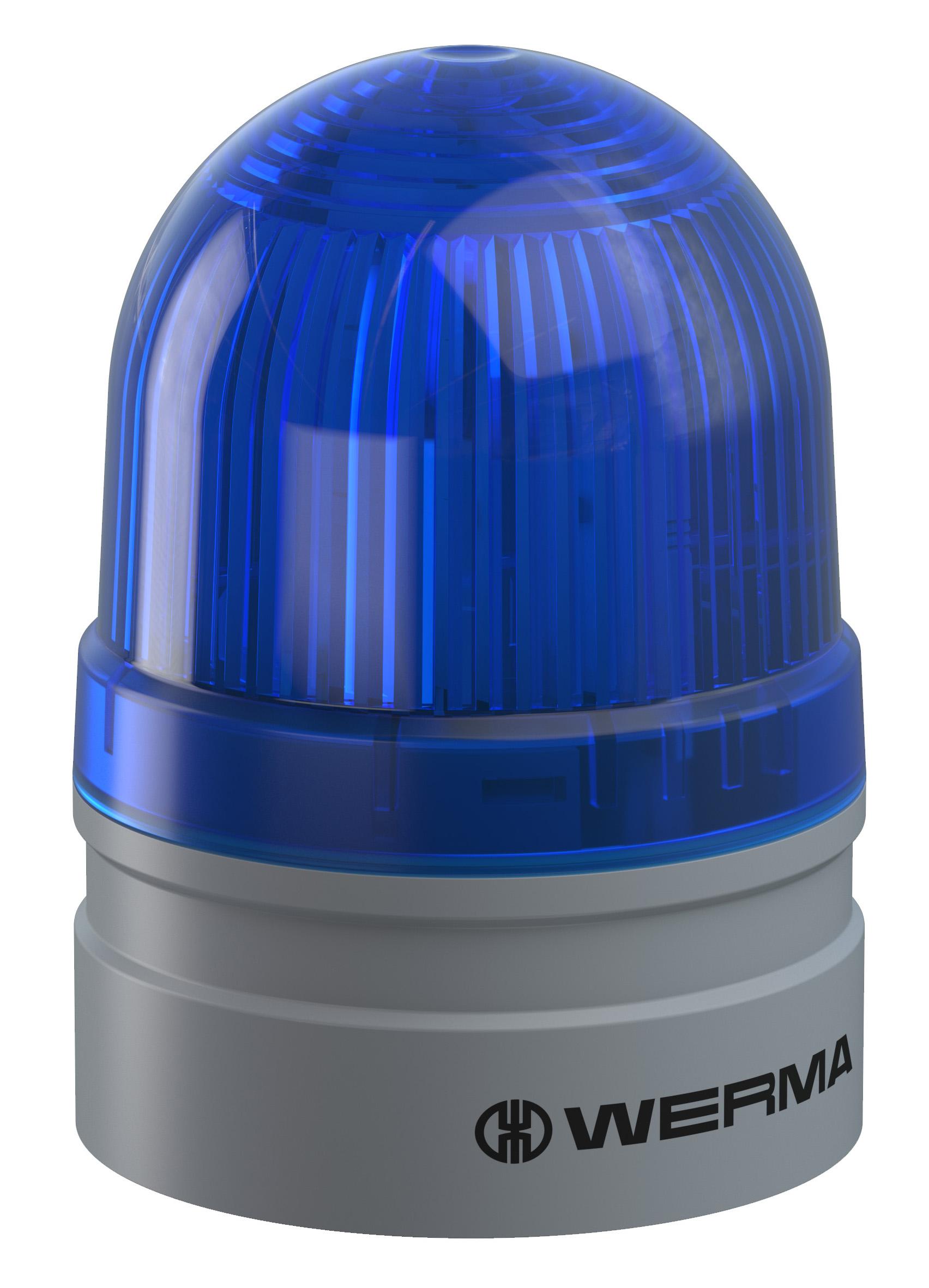 Produktfoto 1 von Werma 260, Xenon Blitz Lichtmodul Blau, 12 V