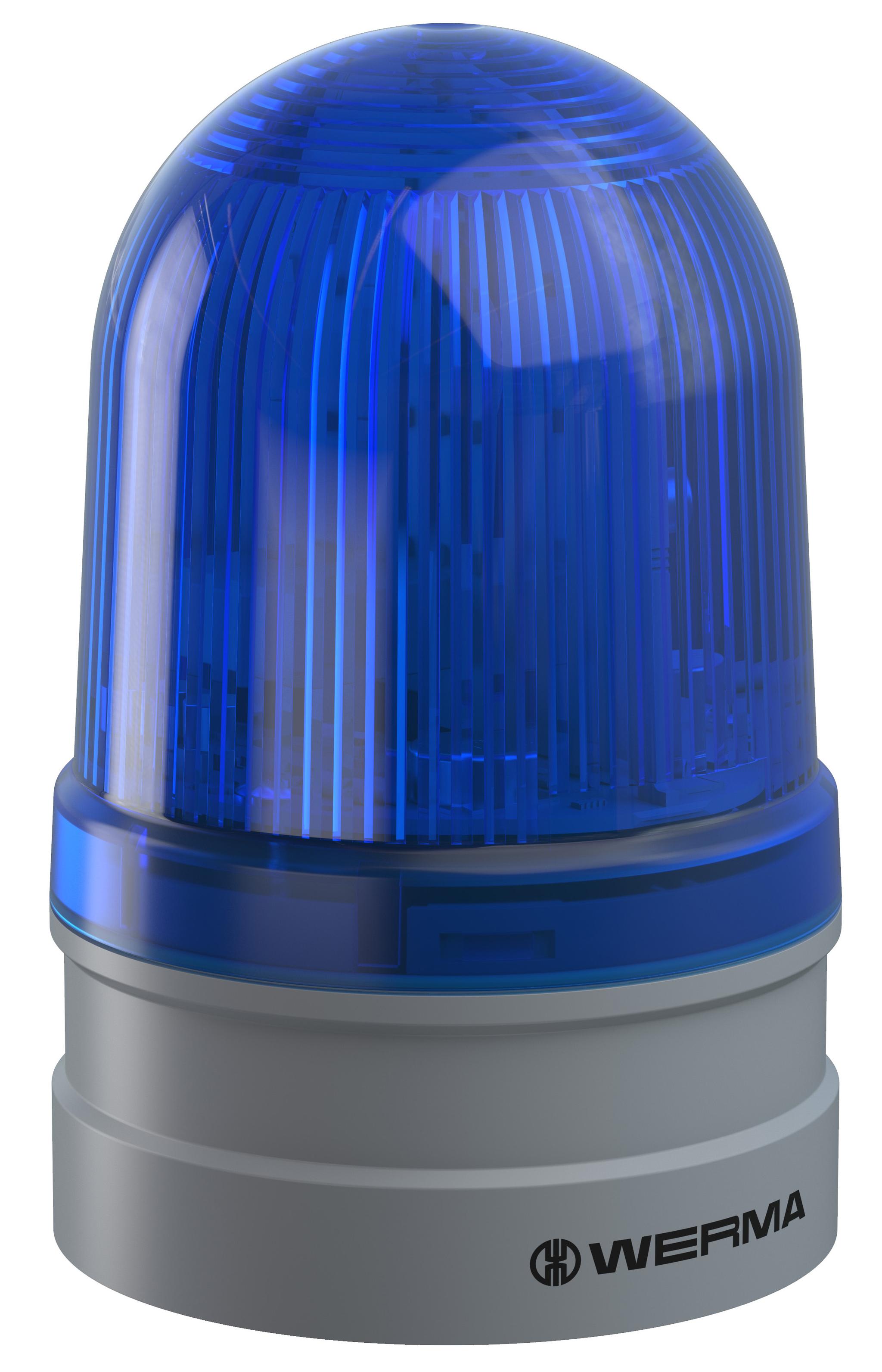 Produktfoto 1 von Werma 261, Xenon Blitz Lichtmodul Blau, 115 → 230 V