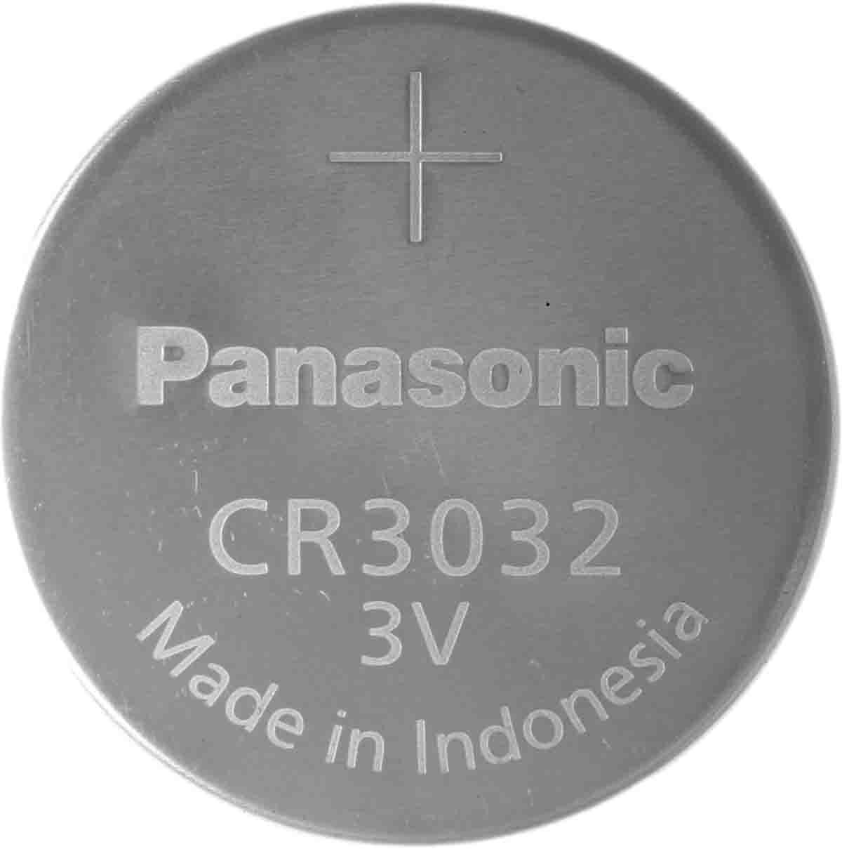 Produktfoto 1 von Panasonic CR3032, LiMnO2 Knopfzelle Ø 30mm, 3V / 500mAh