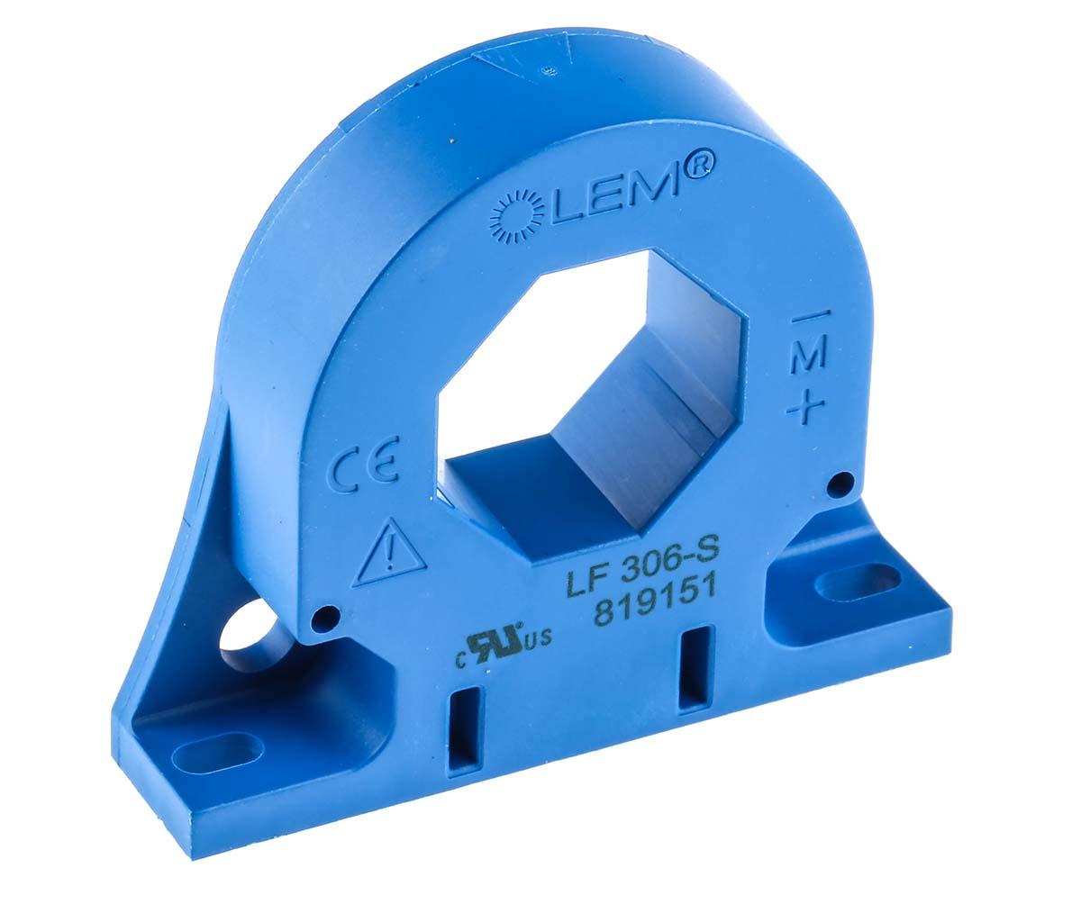 Produktfoto 1 von LEM LF, 500:1 Stromwandler geschlossen 500A, Leitermaß 25.5mm, 67.3mm x 15.7mm x 57.4mm