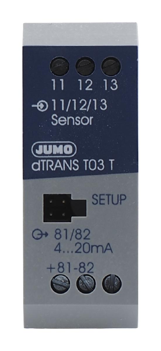 Jumo Temperatur-Messumformer 7,5 → 30 V dc für Pt100