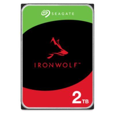 Produktfoto 1 von Seagate IRONWOLF, Interne Installation Intern Festplattenlaufwerk SATA III, 2 TB, HDD