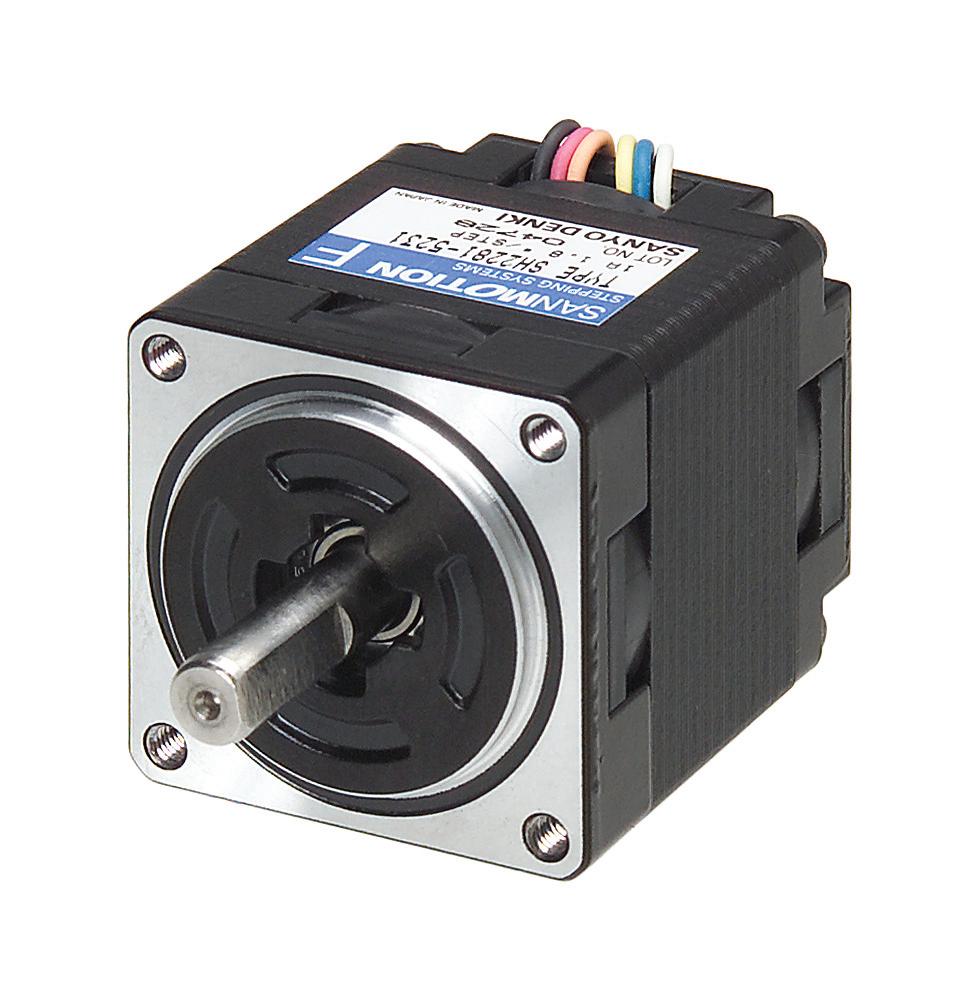 Sanyo Denki SH22 Hybrid 1.8° Schrittmotor 24 V 0.07Nm 4-adrig Wellen-Ø 5mm