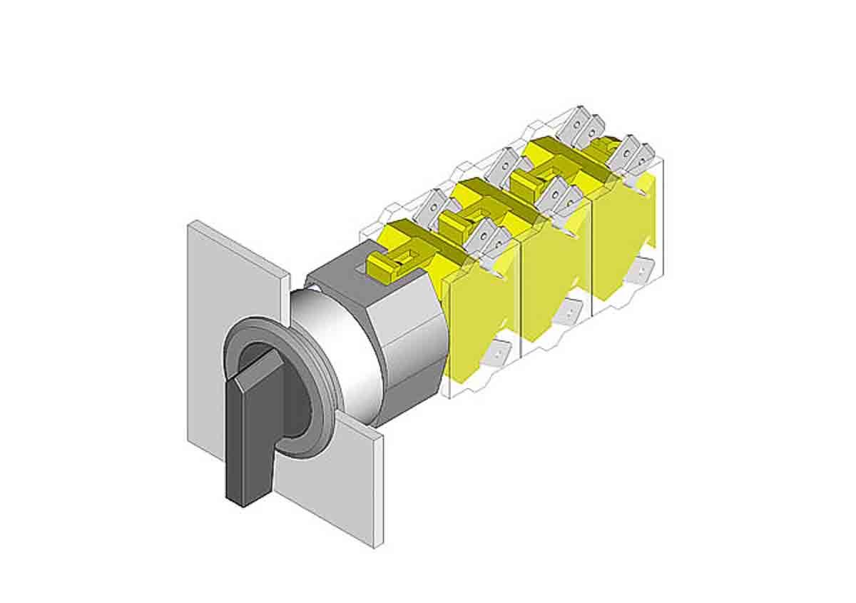 Produktfoto 1 von EAO 04 Wählschalterkopf 3-Positionen