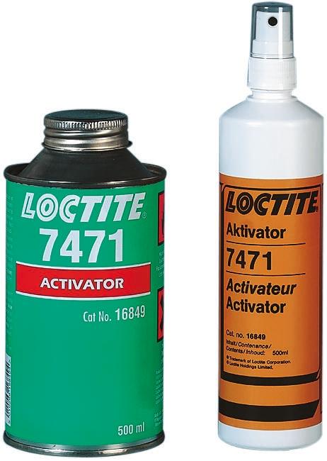 Produktfoto 1 von Loctite SF 7471 Klebstoff-Aktivator Cyanacrylat Flüssig transparent, Flasche 500 ml