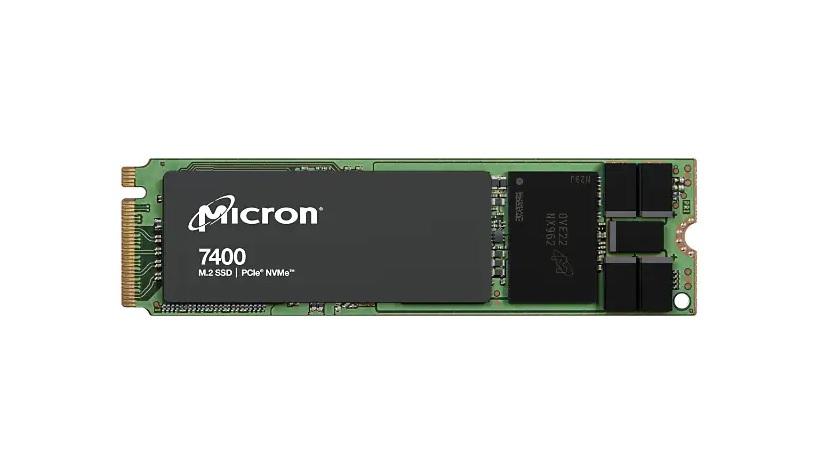 Produktfoto 1 von Micron 7400 MAX, M.2 Intern SSD NVMe PCIe Gen 4 x 4 , 3D TLC, 800 GB, SSD