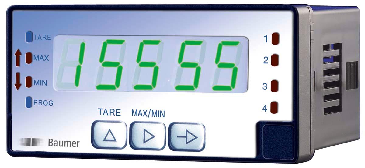 Baumer PA418 LED Einbaumessgerät H 48mm B 96mm