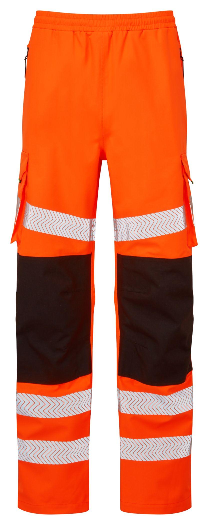 Produktfoto 1 von PULSAR LFE907 Warnschutzhose, Überziehhose Orange, Größe 39 → 40Zoll x 29Zoll