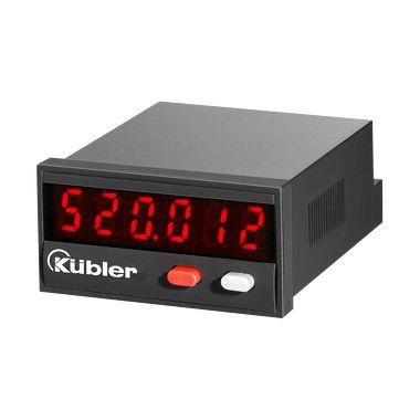 Produktfoto 1 von Kübler CODIX 520 Aufwärts Zähler LED-Display 6-stellig, Impulse, max. 60kHz, 10 → 30 V dc