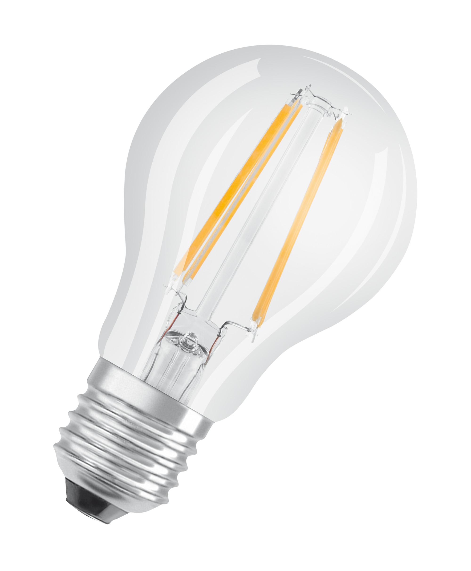 Produktfoto 1 von Osram PARATHOM Classic, LED-Lampe, Glaskolben, 6,5 W, E27 Sockel, 2700K warmweiß