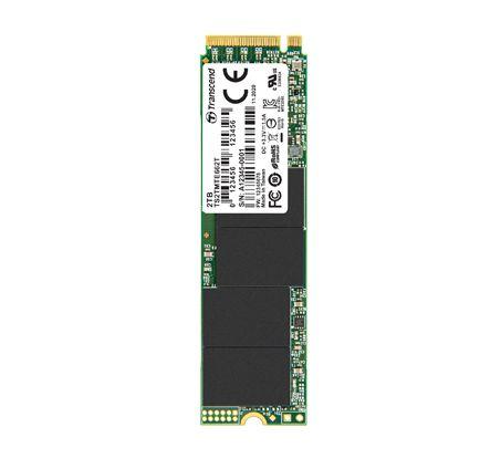 Produktfoto 1 von Transcend MTE662T-I, M.2 Intern HDD-Festplatte NVMe PCIe Gen 3 x 4 Industrieausführung, TLC, 2,048 TB, Intern, SSD