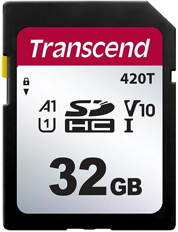 Produktfoto 1 von Transcend SDHC SD-Karte 32 GB A1, U1, V10