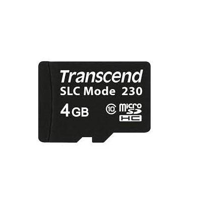 Produktfoto 1 von Transcend Micro SDHC Micro SD Karte 4 GB Class 10, 3D TLC (SLC mode)