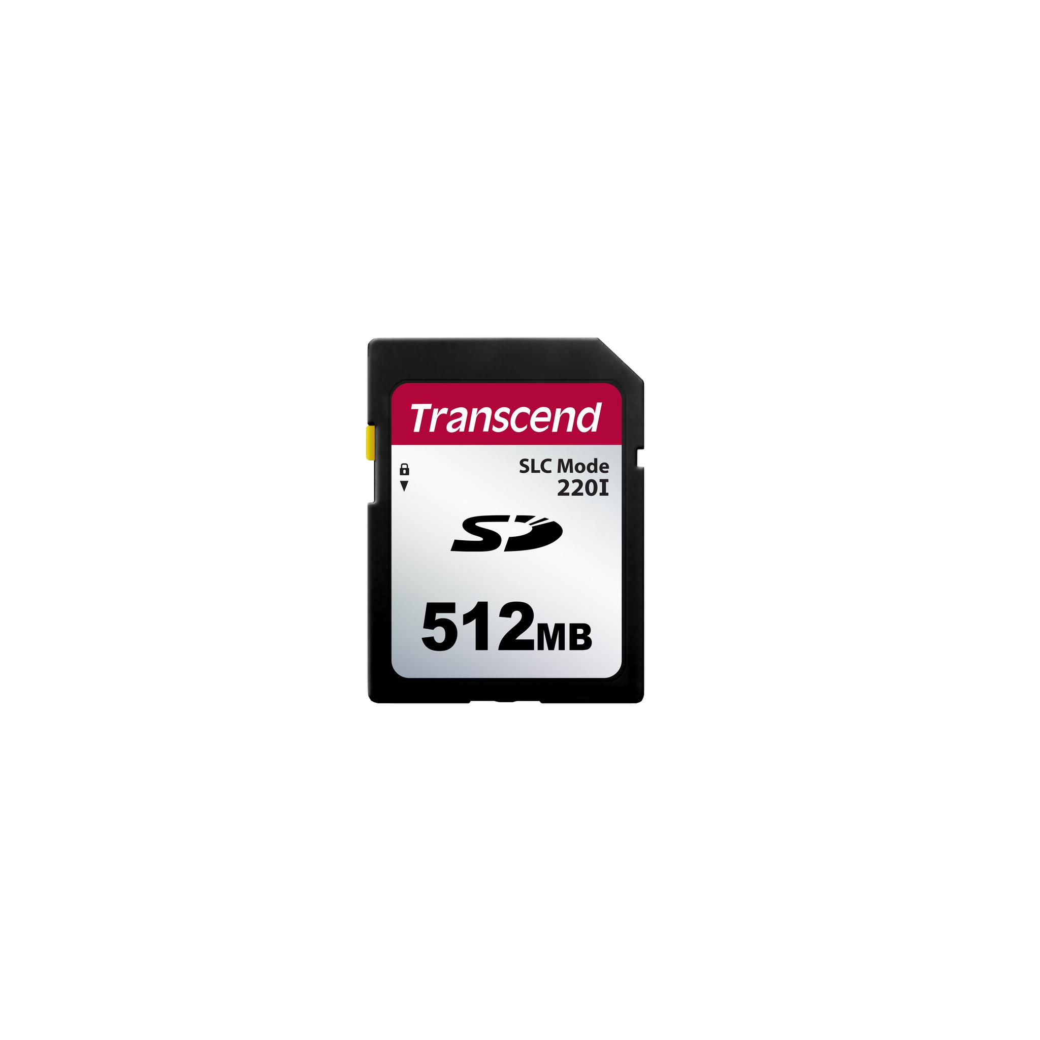 Produktfoto 1 von Transcend SD-Flash-Karte SD-Karte 512 MB Industrieausführung