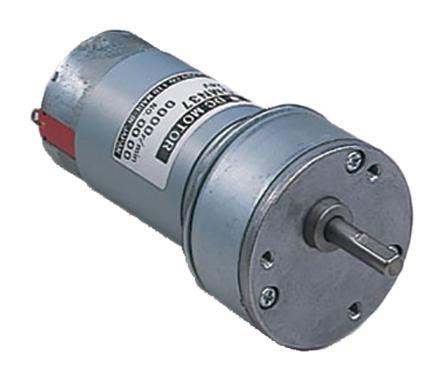 Produktfoto 1 von Nidec DMN37 Bürsten-Getriebemotor bis 0,35 Nm 50:1, 12 V dc / 9,2 W, Wellen-Ø 6.8mm, 50mm x 112.8mm