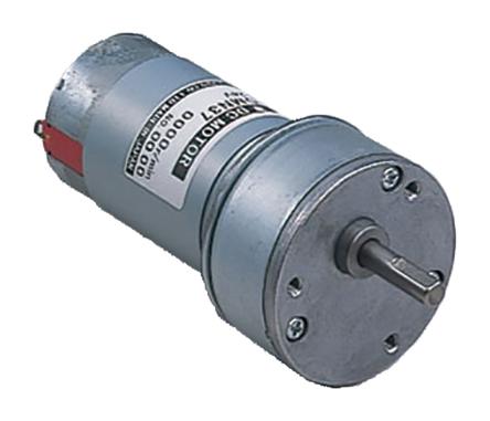 Produktfoto 1 von Nidec DMN37 Bürsten-Getriebemotor bis 1 Nm 50:1, 12 V dc / 9,2 W, Wellen-Ø 6.8mm, 50mm x 112.8mm