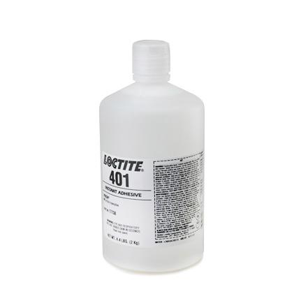 Produktfoto 1 von Loctite 401 Sofortklebstoff Cyanacrylat Flüssig transparent, Flasche 2 kg