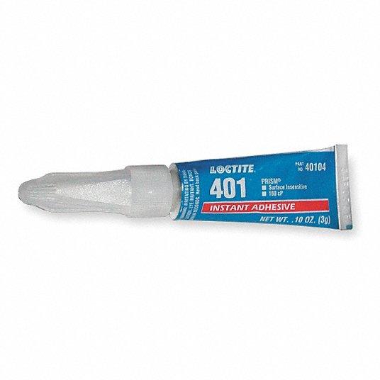 Produktfoto 1 von Loctite 401 Sofortklebstoff Cyanacrylat Gel transparent, Tube 3 g