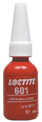 Produktfoto 1 von Loctite 601 Fügeklebstoff hochfest Flüssig Grün, Flasche 10 ml, -55 → +150 °C