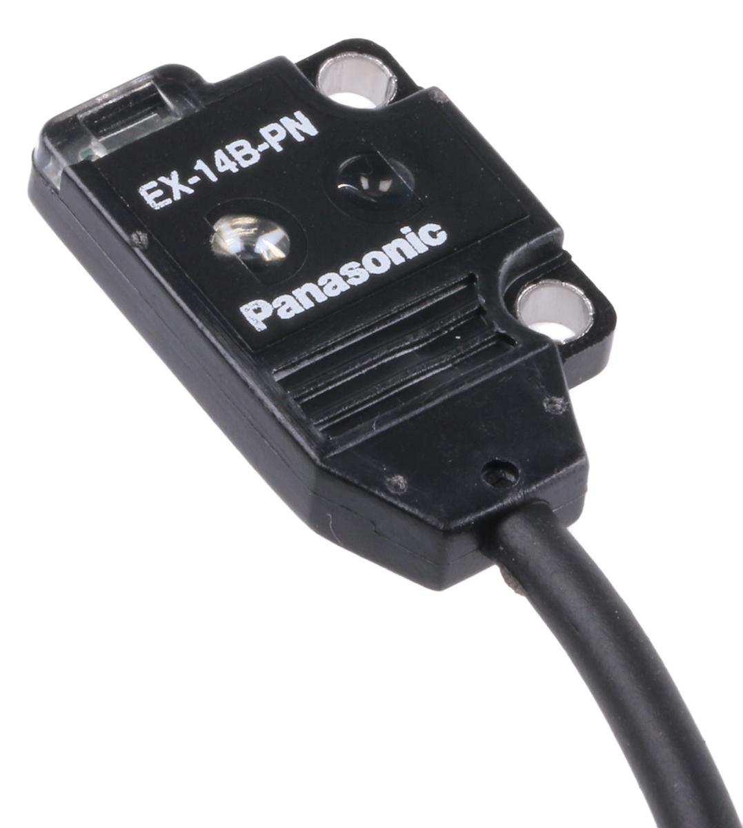 Panasonic EX10 Kubisch Optischer Sensor, Reflektierend, Bereich 2 mm → 25 mm, PNP Ausgang, Anschlusskabel