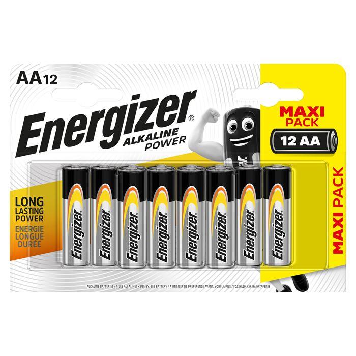 Produktfoto 1 von Energizer AA-Batterien, Zink-Mangandioxid, 1.5V Flachkontakt