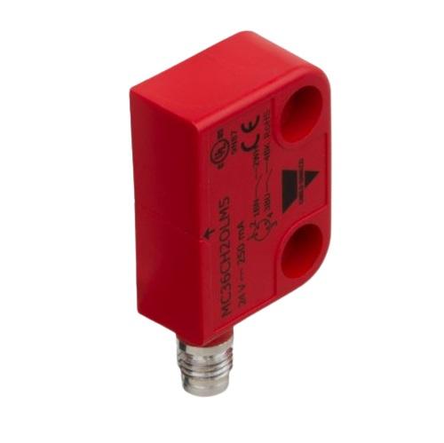 Produktfoto 1 von Carlo Gavazzi MC36C Kabel Sicherheitsschalter aus Kunststoff 12 → 24V ac/dc, 2NO, Magnet