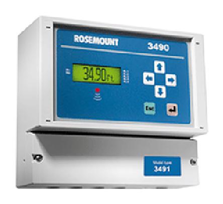 Rosemount Niveauregler Tafelmontage, U Sonde = 230/115Vac selectable