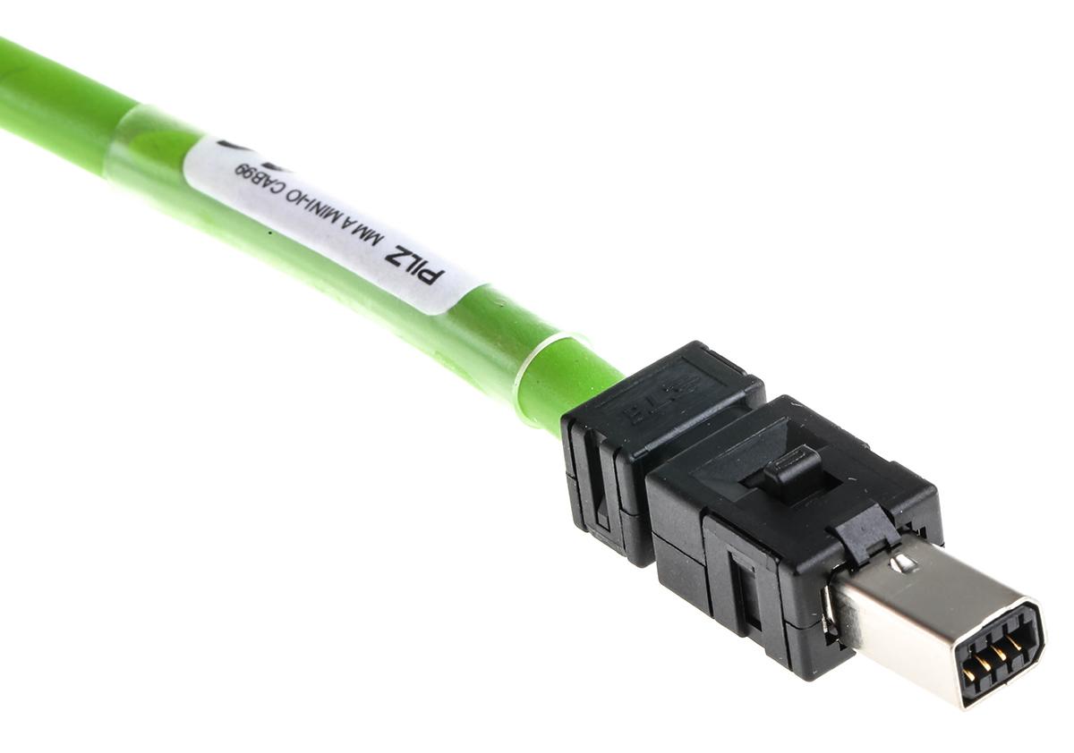 Produktfoto 1 von Pilz Ethernetkabel Patchkabel, A Mini I/O, B offenes Ende