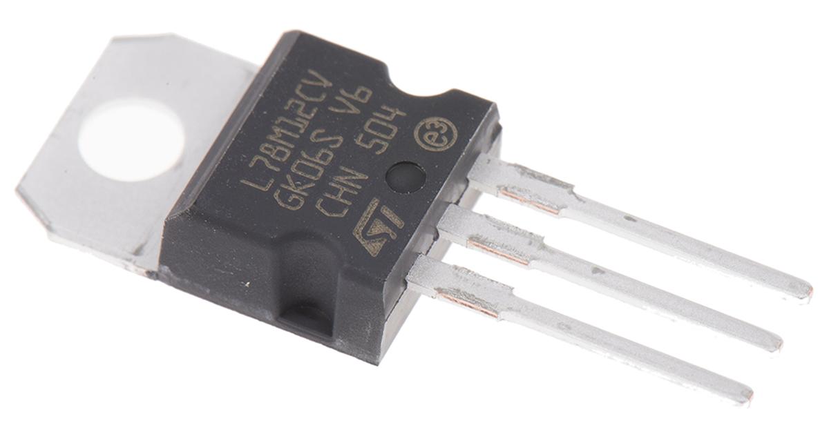 Produktfoto 1 von STMicroelectronics Spannungsregler 500mA, 1 Linearregler TO-220, 3-Pin, Fest