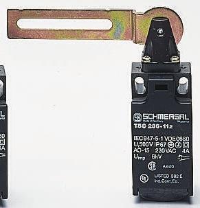 Produktfoto 1 von Schmersal TC 236 Sicherheitspositionsschalter Schließer/Öffner 4A max. Scharnier 230V 24V