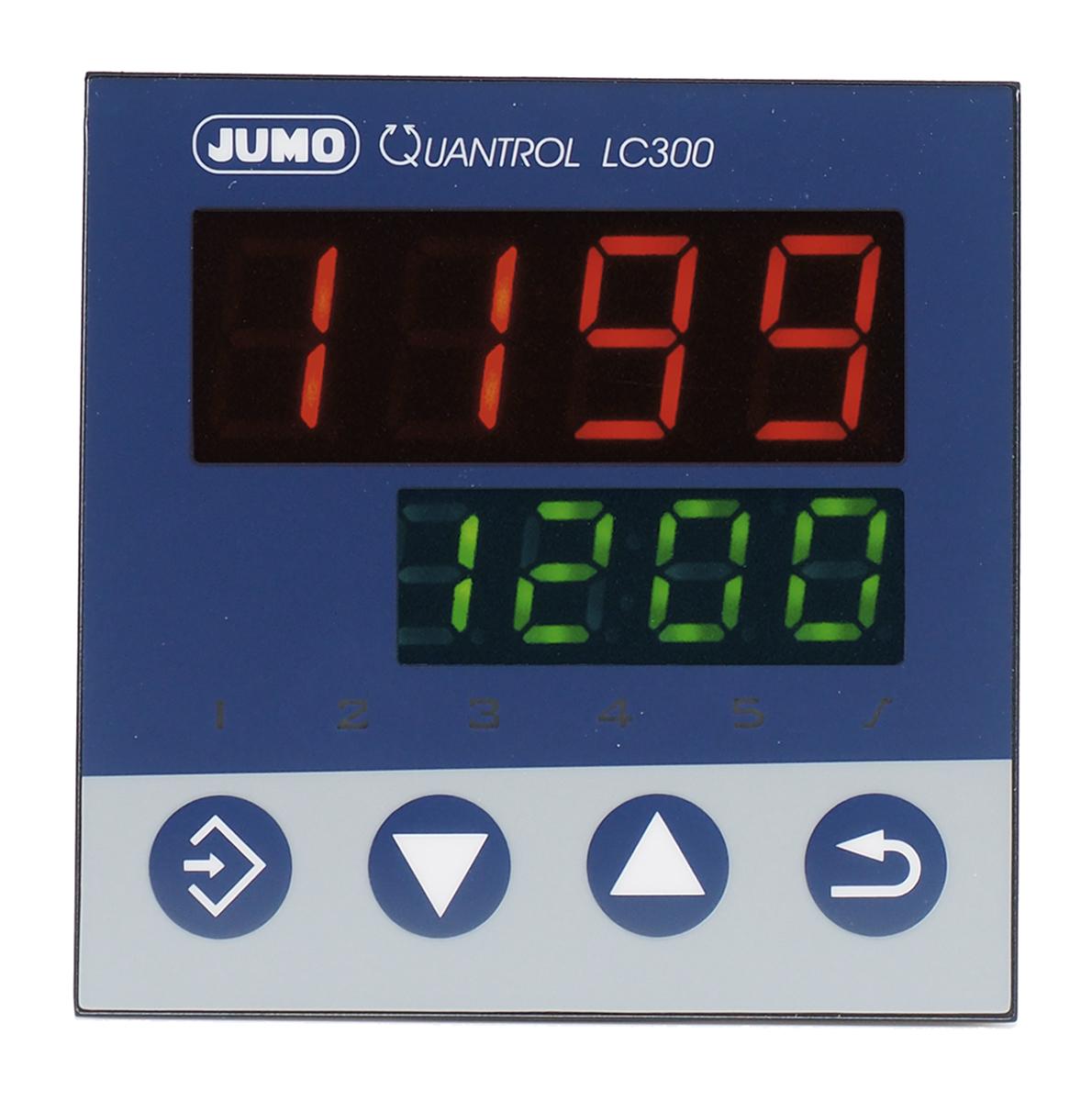 Produktfoto 1 von Jumo QUANTROL PID Temperaturregler, 1 x Relais Ausgang/ Universal Eingang, 110 →240 V ac, 96 x 96mm