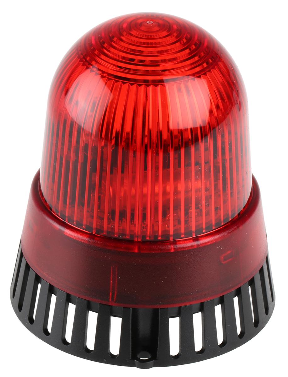 Produktfoto 1 von Werma 421 Xenon Blitz-Licht Alarm-Leuchtmelder Rot, 24 Vac/dc