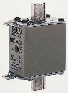 Produktfoto 1 von SIBA NH NH-Sicherung NH000, 690V ac / 25A FF, gRL DIN 43620-1, DIN 43653, IEC 60269-1, IEC 60269-2-1, IEC 60269-4