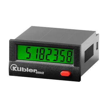 Produktfoto 1 von Kübler CODIX 133 Bidirektional Zähler LCD 8-stellig, Impulse, max. 6kHz, 4 → 30 V dc, -9999999 → 99999999