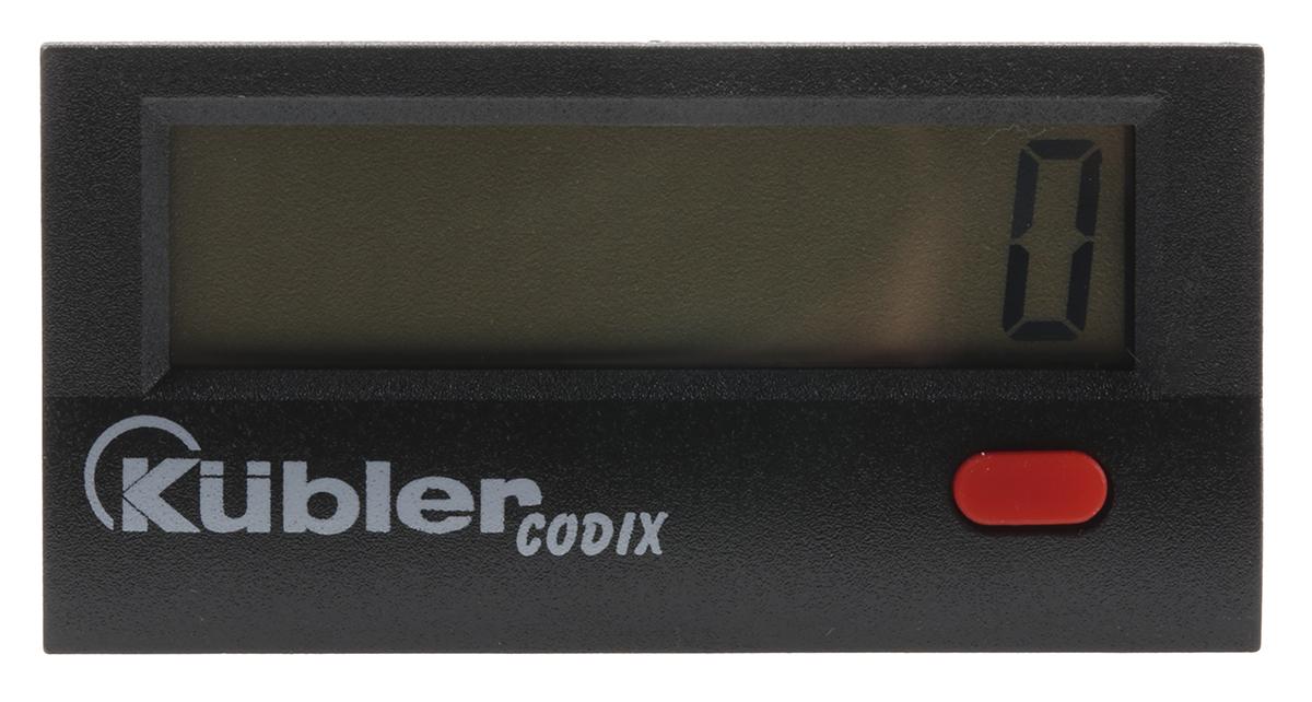 Produktfoto 1 von Kübler CODIX 133 Bidirektional Zähler LCD 8-stellig, Impulse, max. 6kHz, 4 → 30 V dc, -9999999 → 99999999