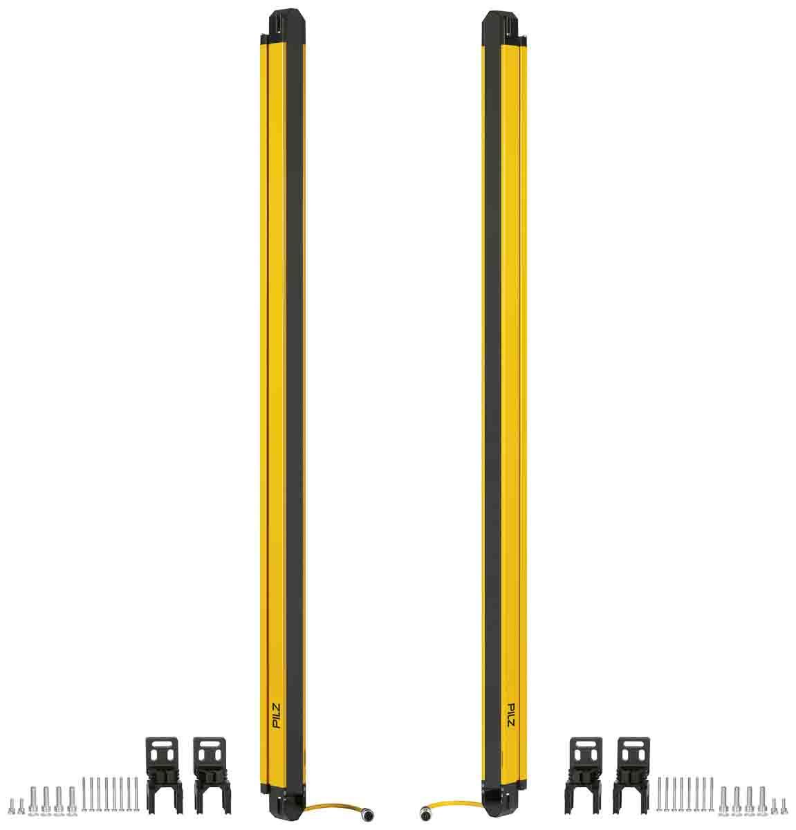 Produktfoto 1 von Pilz PSEN opII3H Lichtvorhang Strahlabstand 30mm Empfänger, Sender Typ d 3, Schutzhöhe 750mm