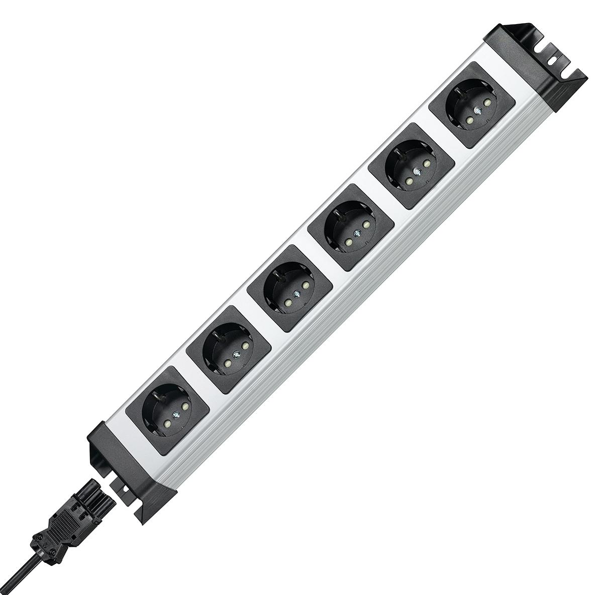 Produktfoto 1 von Kopp Kabeltrommeln, 6-fach, Schutzkontakt-Stecker IP20 250 V