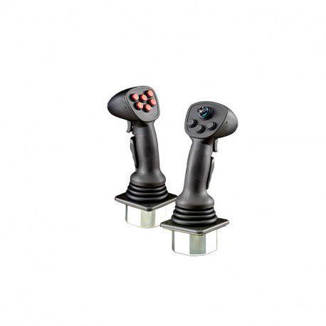 APEM XD Joystick, 2-Achsen Hall Effekt, IP 67