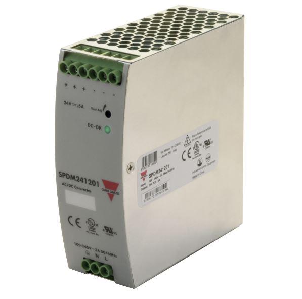 Produktfoto 1 von Carlo Gavazzi SP DIN-Schienen Netzteil, 240V ac, 24V / 5A