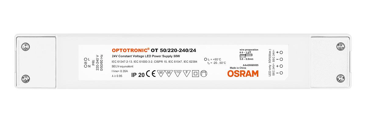 Produktfoto 1 von Osram LED-Treiber 198 → 264 V ac LED-Treiber, Ausgang 24V Konstantspannung